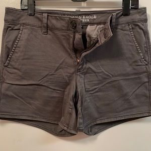 Gray American Eagle shorts